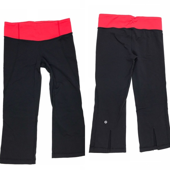 lululemon athletica Pants - (4/$30) Lululemon Gather & Crow Cropped Leggings 6